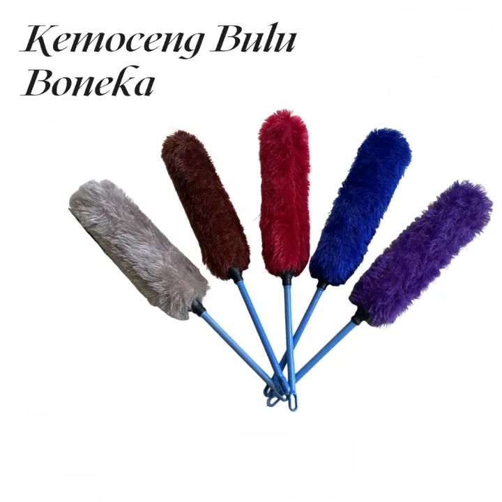 Kemoceng Mobil Anti Gores Sulak Bulu Rasfur Lembut Anti Debu / Kemoceng Bulu Boneka