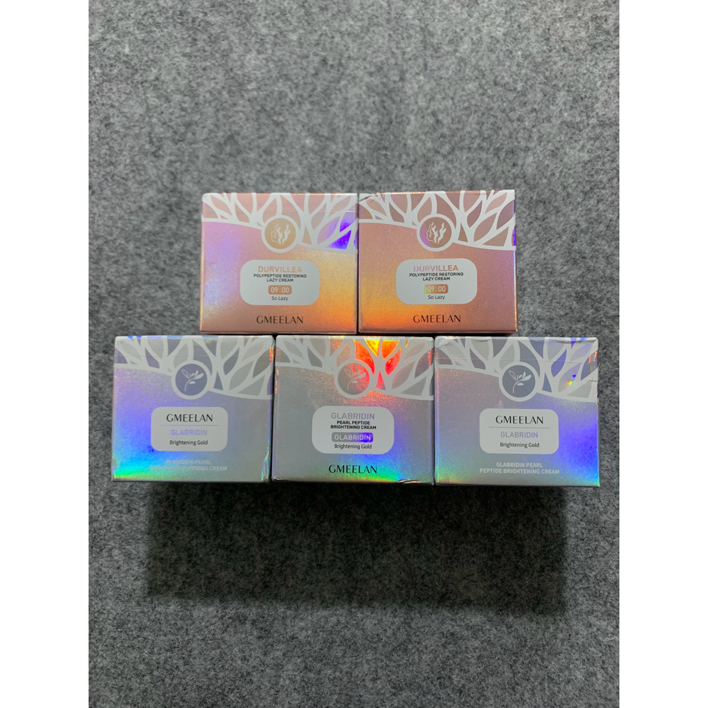 GMEELAN Day & Night Cream ( Durvillea lazy cream & Glabridin Brightening Cream )
