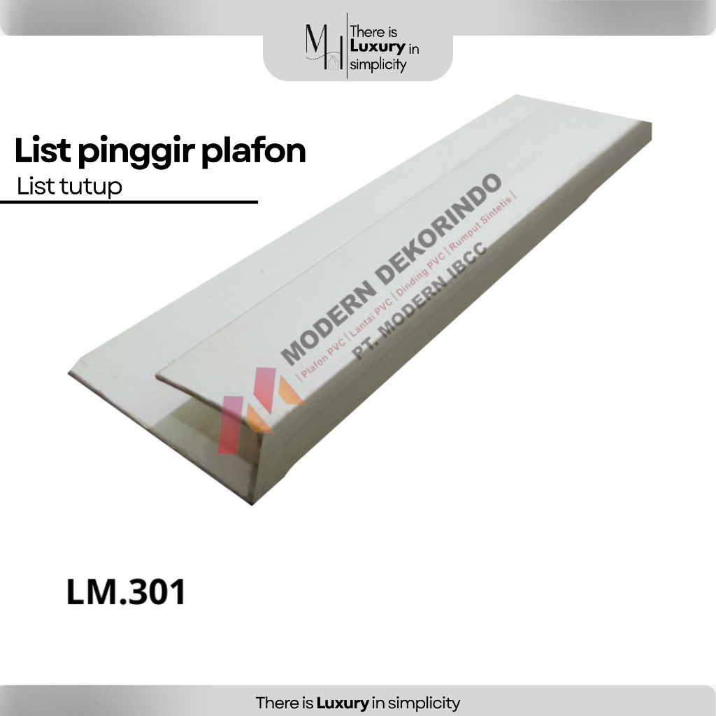 List Pinggir Plafon PVC Khusus Area Bandung