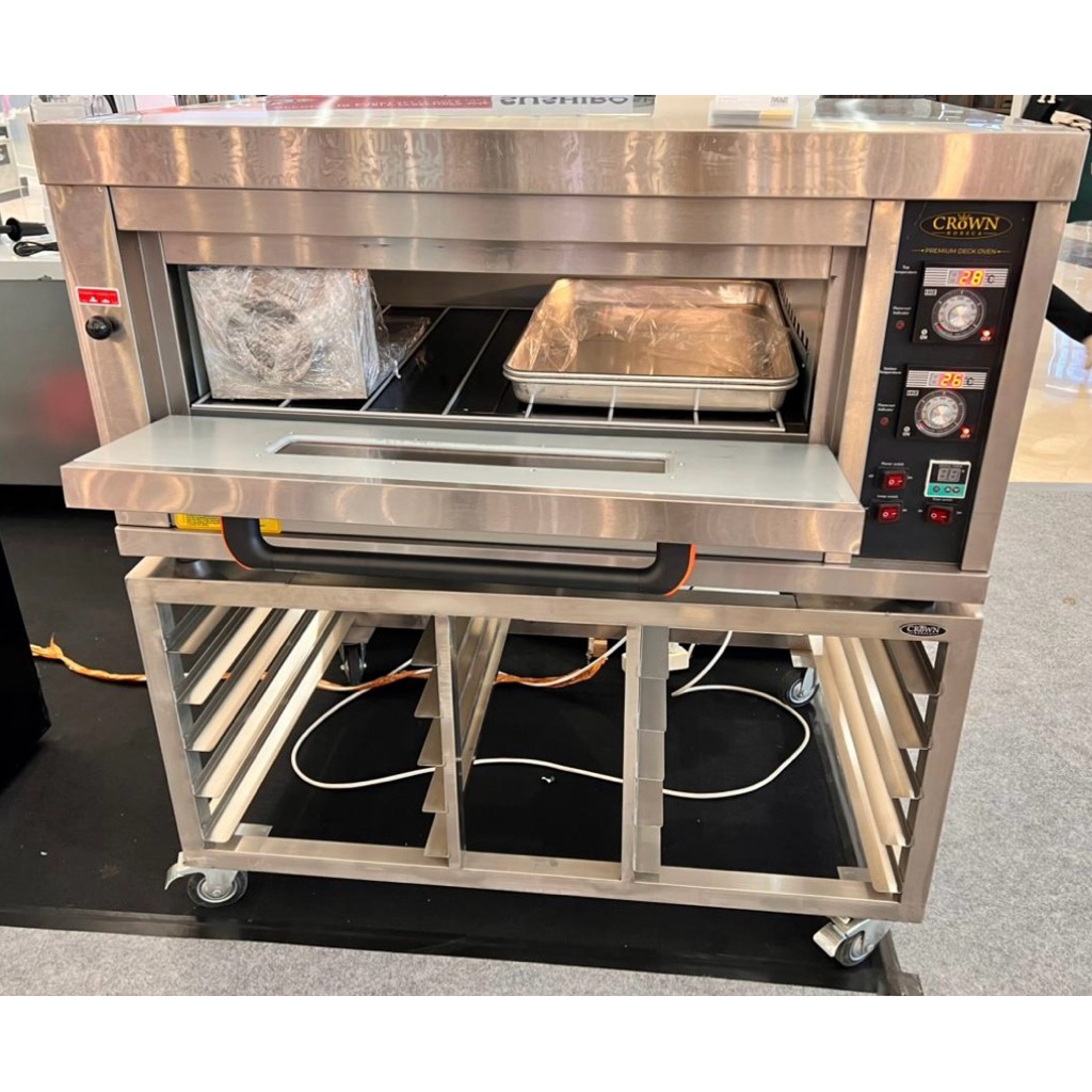 Oven 1 Deck 2 Tray Gas FREE 2 UNIT LOYANG dan BESI ALAS PANGGANGAN