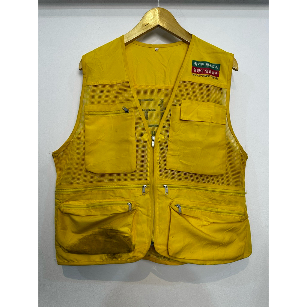 rompi vest second tactical proyek safety mancing multipocket kfa 021