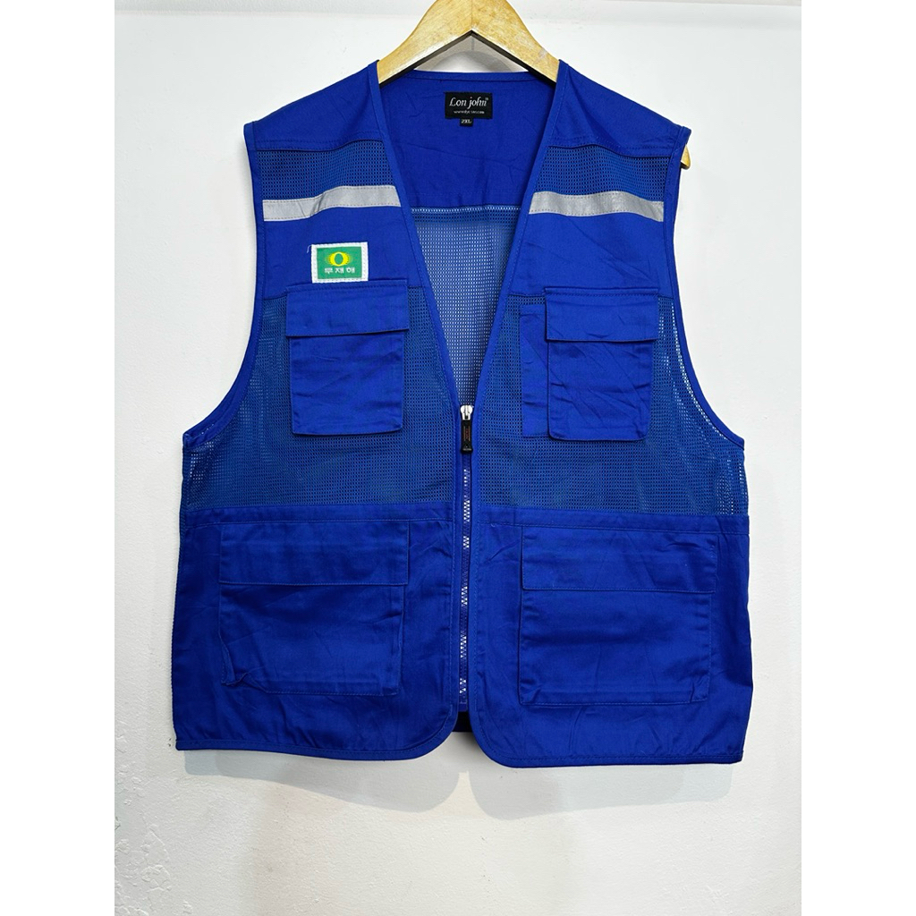rompi second vest tactical multipocket safety proyek mancing 026