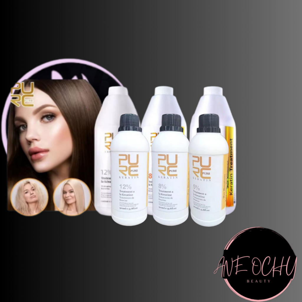 COD Purc Keratin Rambut Brazillian 5% 9% 12% (500ml)-(1000ml)