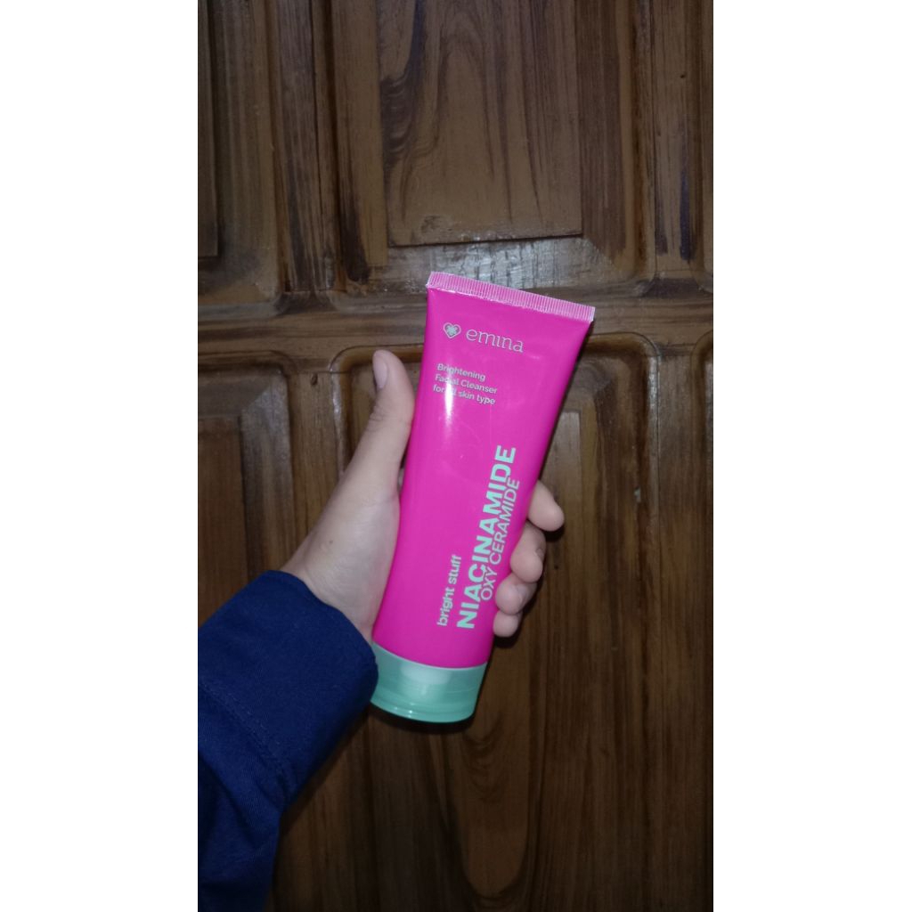 Emina Bright Stuff Niacinamide Facial Cleanser | Cuci Muka Emina