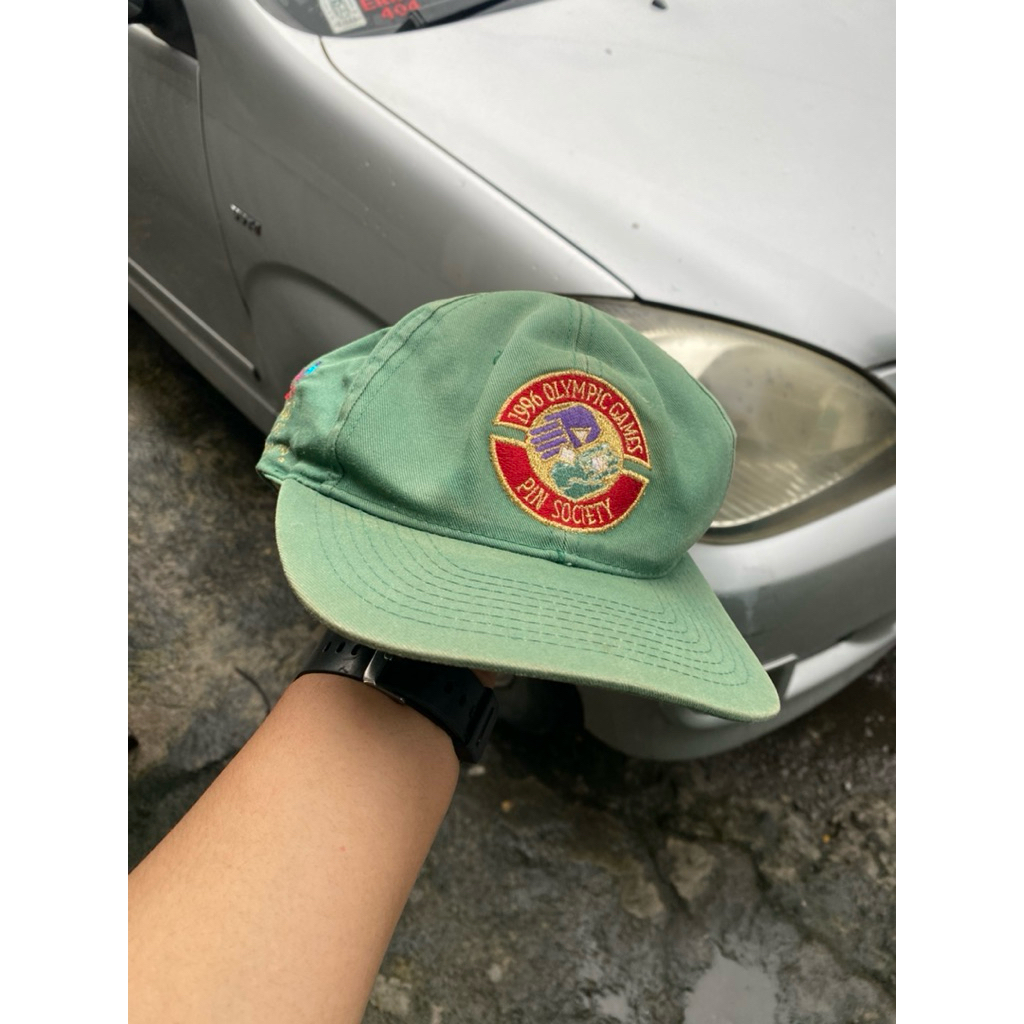 TOPI LAWAS VINTAGE COCACOLA KOPEKTOR TOPI OLYMPIC ATLANTA 1996