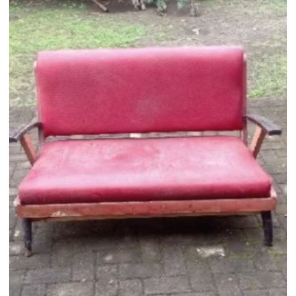 kursi sofa jengki jadulan lawas