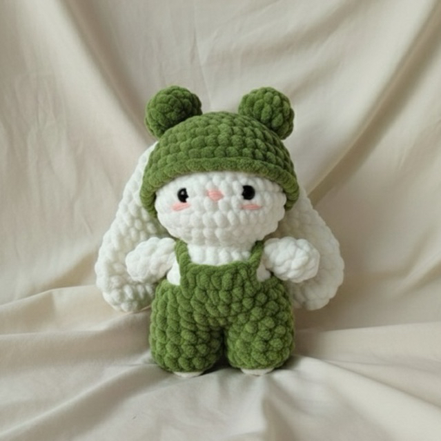 Crochet Bunny | Boneka Bunny Rajut