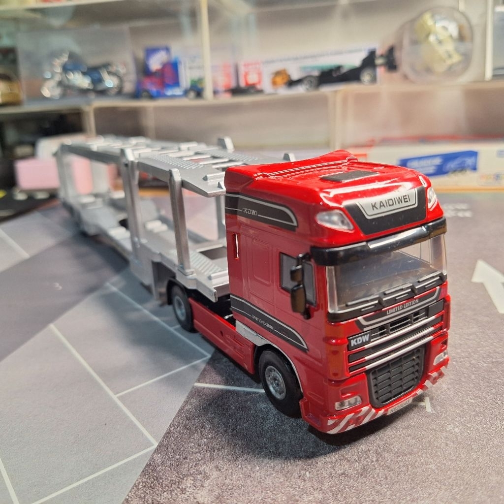 Diecast Kaidiwei KDW Transporter Truck 1/50 Rare Murah