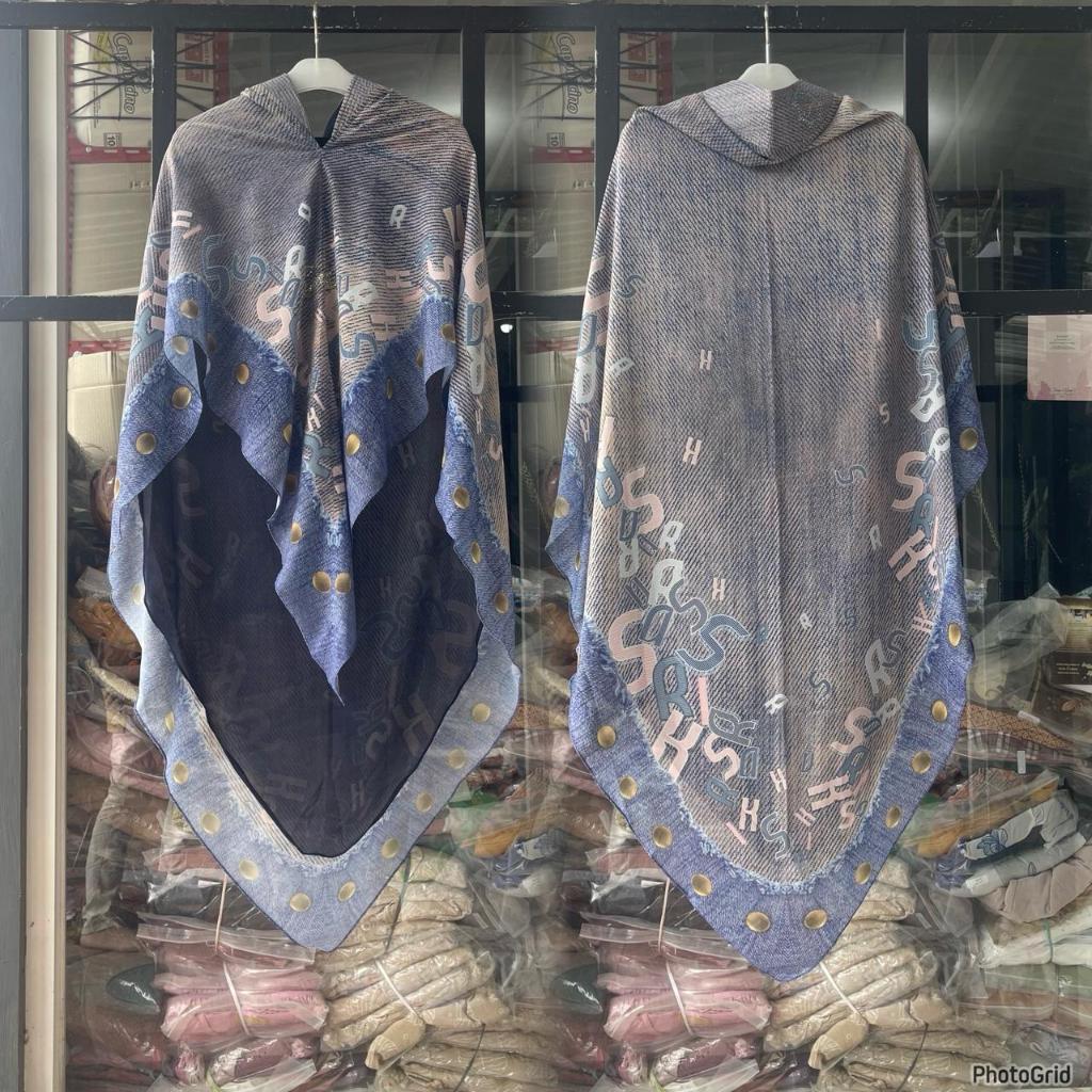 KHIMAR PRINTING SARKIS | PUSPITA HIJAB SYAR'I