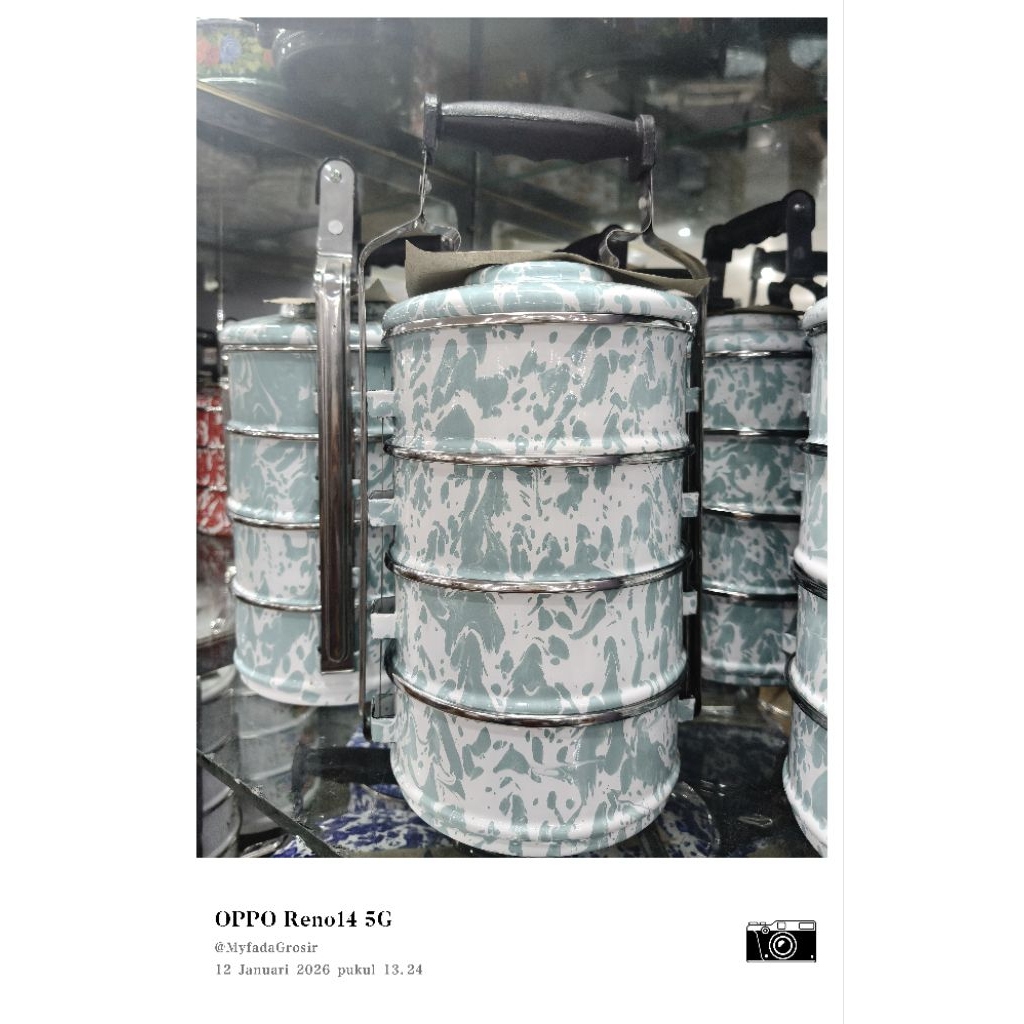 Rantang enamel kedawung blirik 414