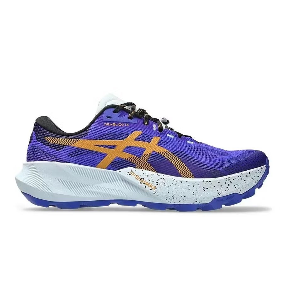 Asics Sepatu Trail Run Trabuco 14 Men - Cobalt Burst/Sandstorm