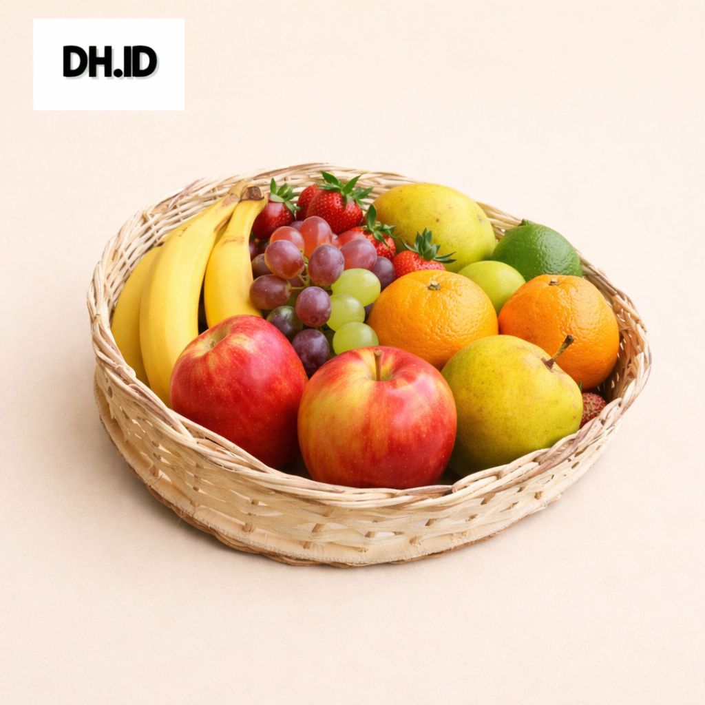 Ready Keranjang Rotan Keranjang Hampers Keranjang Parsel Lebaran (MEDIUM)