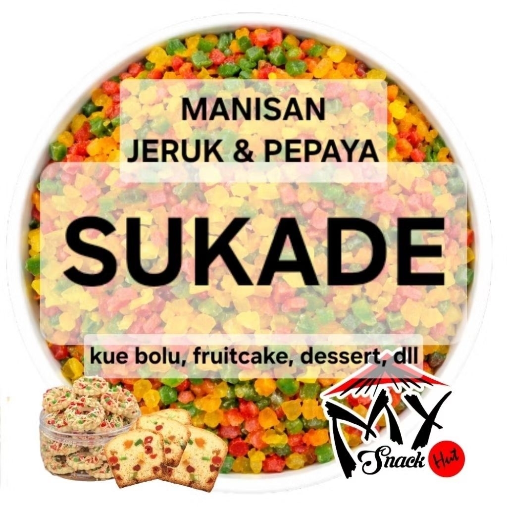 SUKADE 100GR HIASAN TOPPING ES KRIM KUE KERING ROTI CAKE SIFON CHIFFON SPONGE SPON BOLU WARNA WARNI