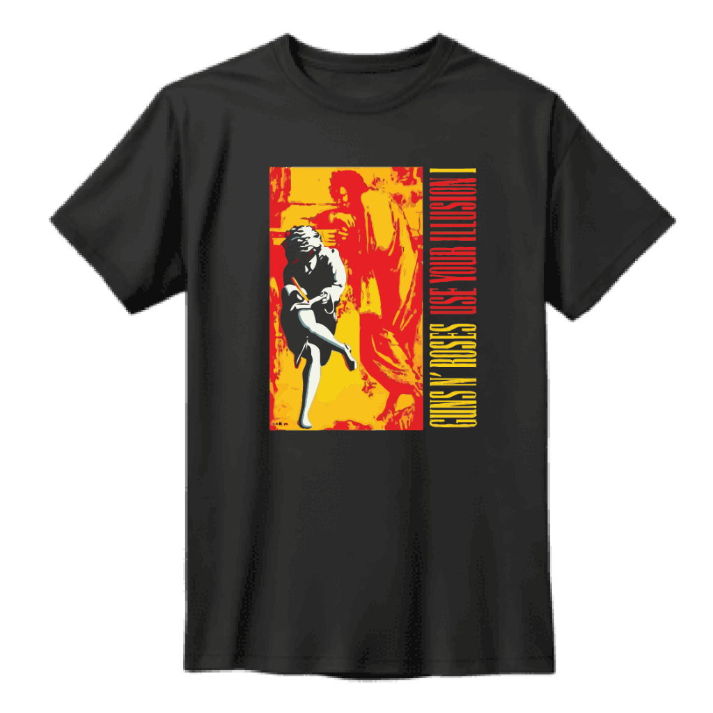 Kaos Band Guns N' Roses GNR Dewasa S–4XL Jumbo Big Size Cotton Combed 30s Premium