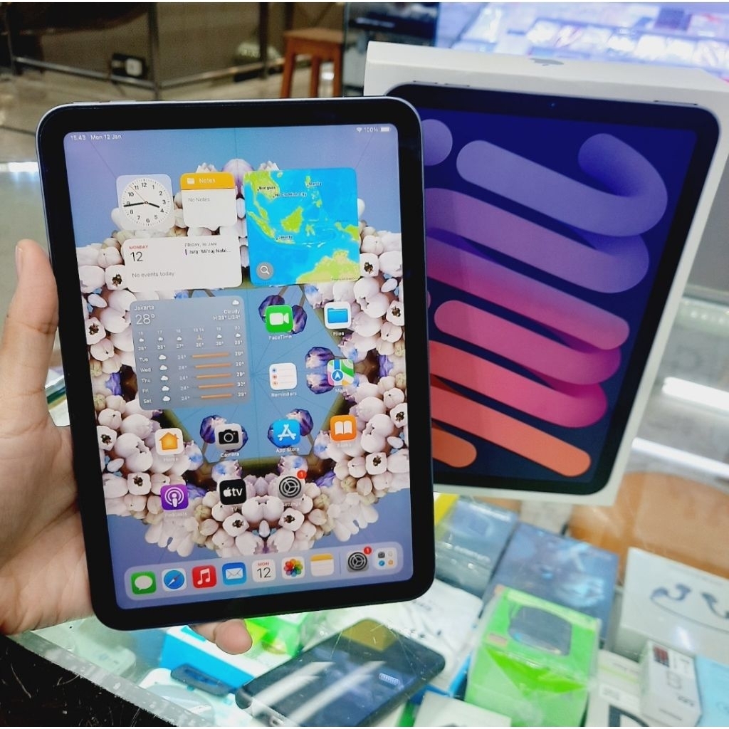 Ipad Mini 6 Wifi Only 64 GB - Purple - ex inter - Second