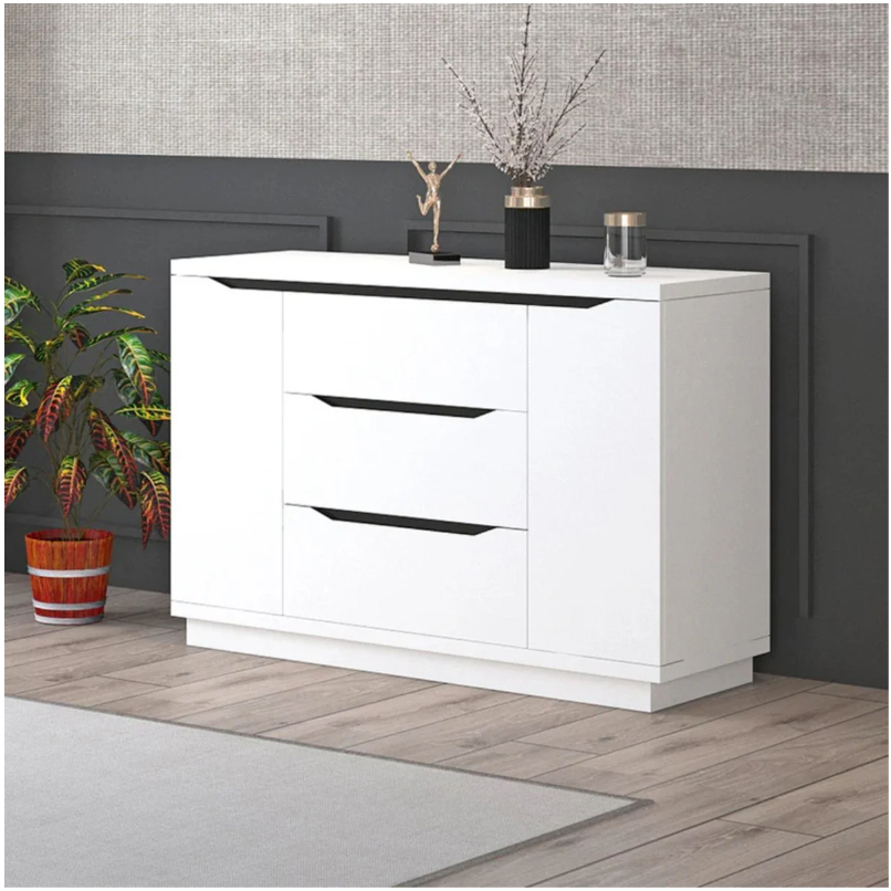 Credenza Siantano CR 013 | Lemari Kantor / Meja Samping Modern