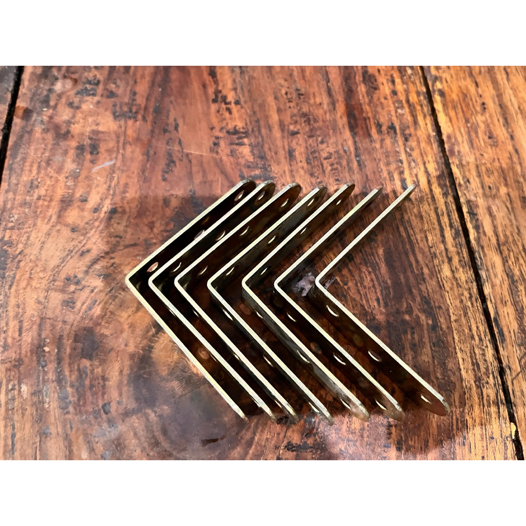 siku rak verseng besi plat siku L besi 6x6 cm (tebal 1.5mm)