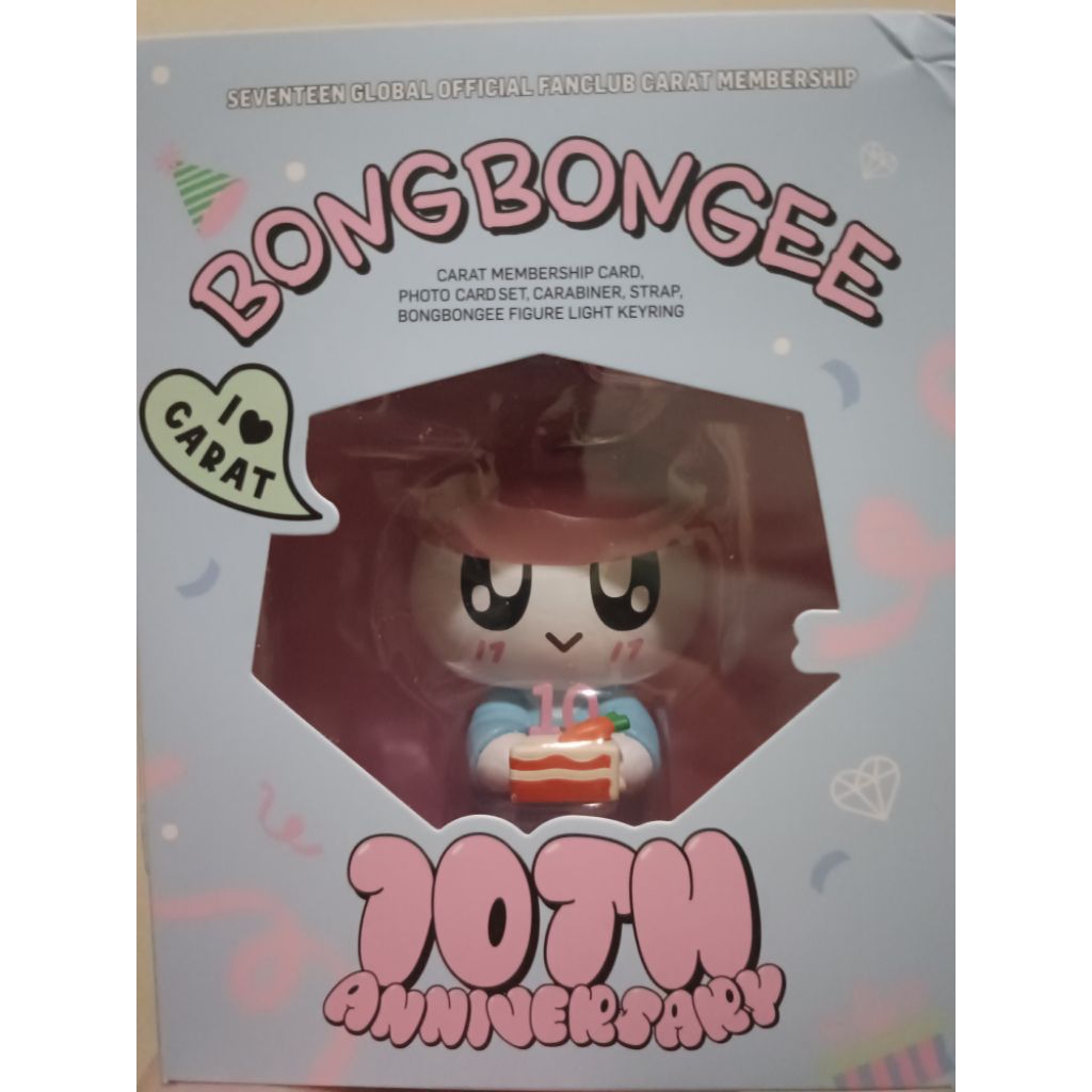 Seventeen Carat Membership Bongbongee Carabiner 10th Anniversary
