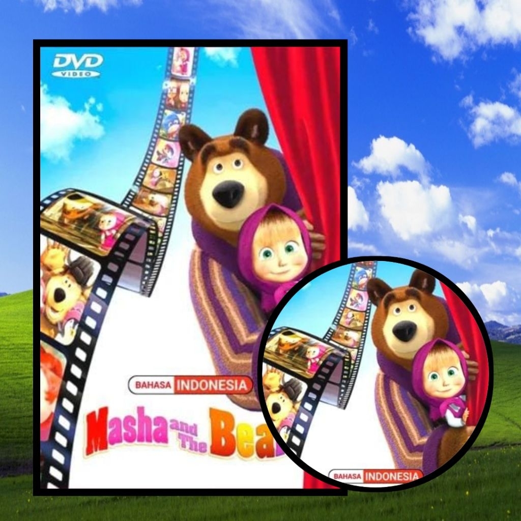 KASET dvd anak2 masha and the bear full terbaru Dubbing Indonesia