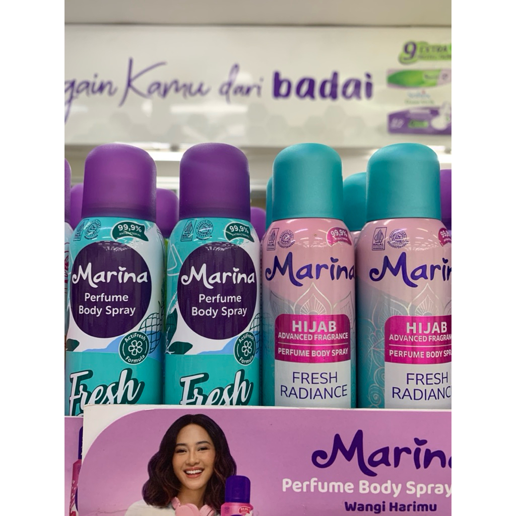 MARINA BODY SPRAY PARFUM TERMURAH