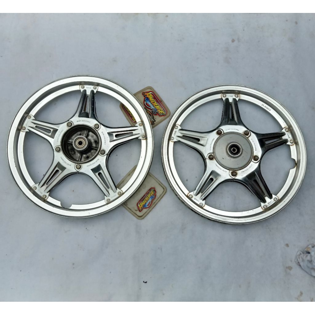 velg pelek pelk bintang palang comstar Do Not Disassemble ring 17 for Honda jadul lawas Oryginal sec