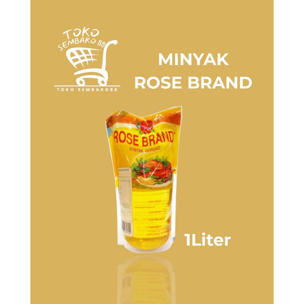 Rose Brand - Minyak Goreng Rose Brand 1 Liter