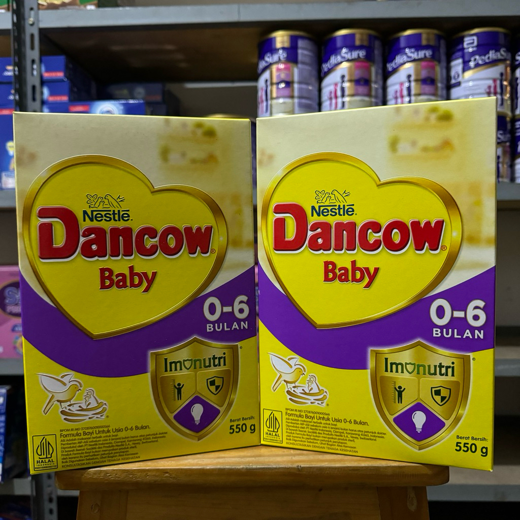 Dancow Baby 0-6 Bulan Dan 6-12 Bulan 550gr