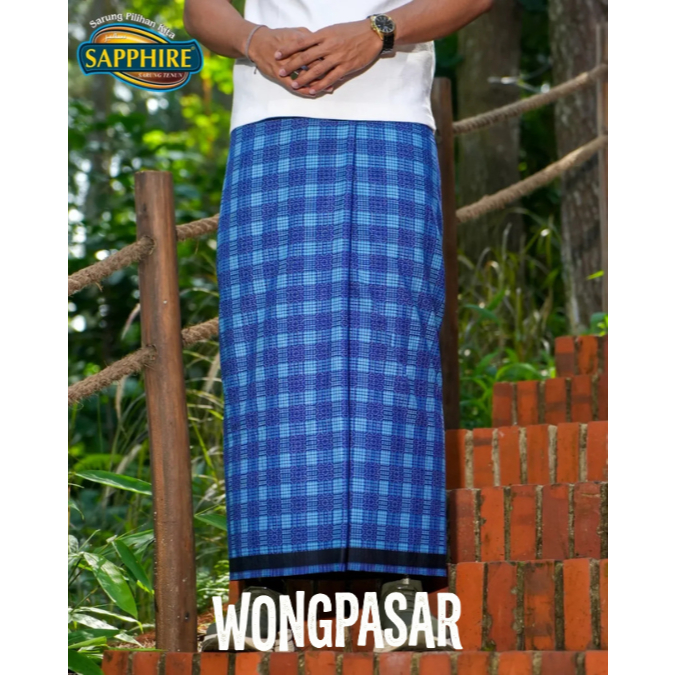 SARUNG SAPPHIRE MOTIF GRANADA (GRANADA)