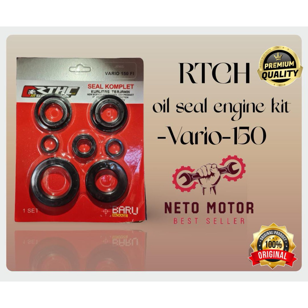 SEAL SIL MESIN VARIO / OIL SEAL KIT VARIO/OLI SEAL KIT VARIO 150 RTHC