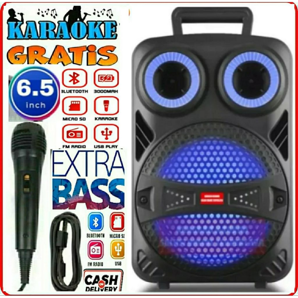 Speaker Kimiso Qs 7801- Bluetooth Karaoke / Salon Aktif Kimiso Qs 7801 8''inch / Brain Power Qs-7801