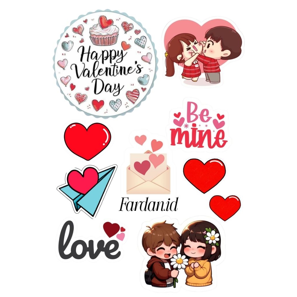 Hari Valentine/Topper Hari Valentine/Topper Kue Valentine