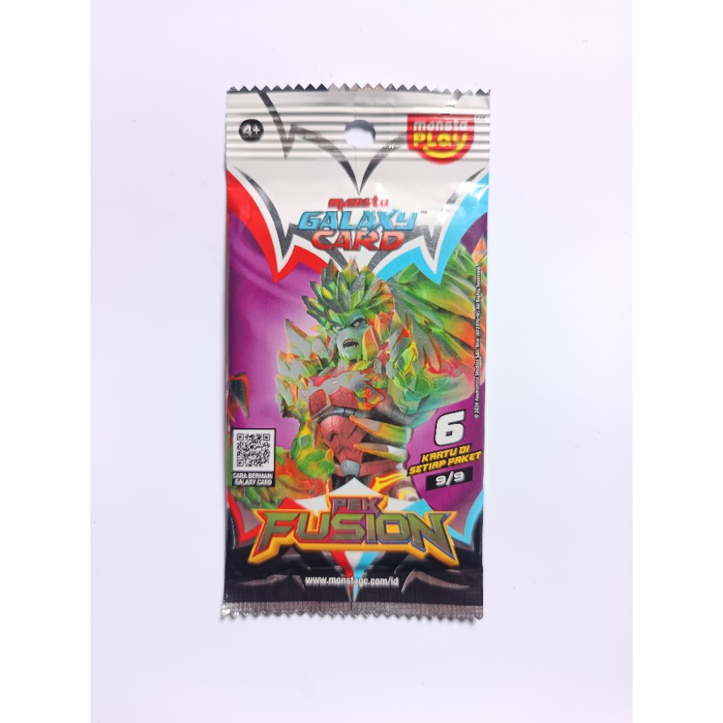 Monsta Galaxy Card Pek Fusion - Monsta Galaxy Card Indonesia