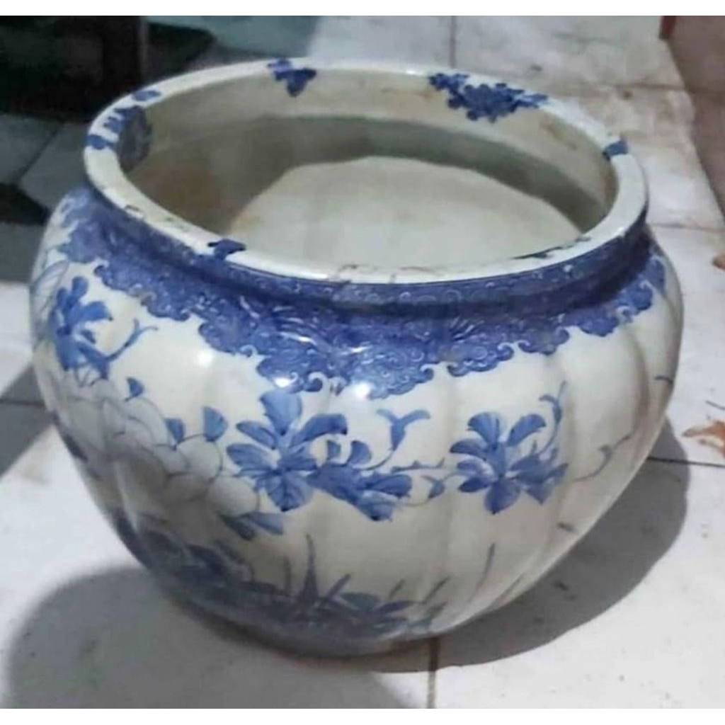 #potbunga lama #keramik hiasan #vintage lawas #jepang pajangan #antik kolektor