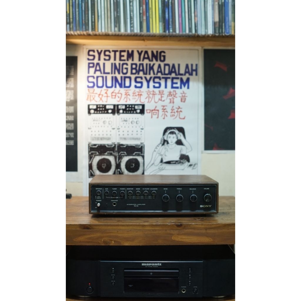 AMPLIFIER INTEGRATED SONY TA 70