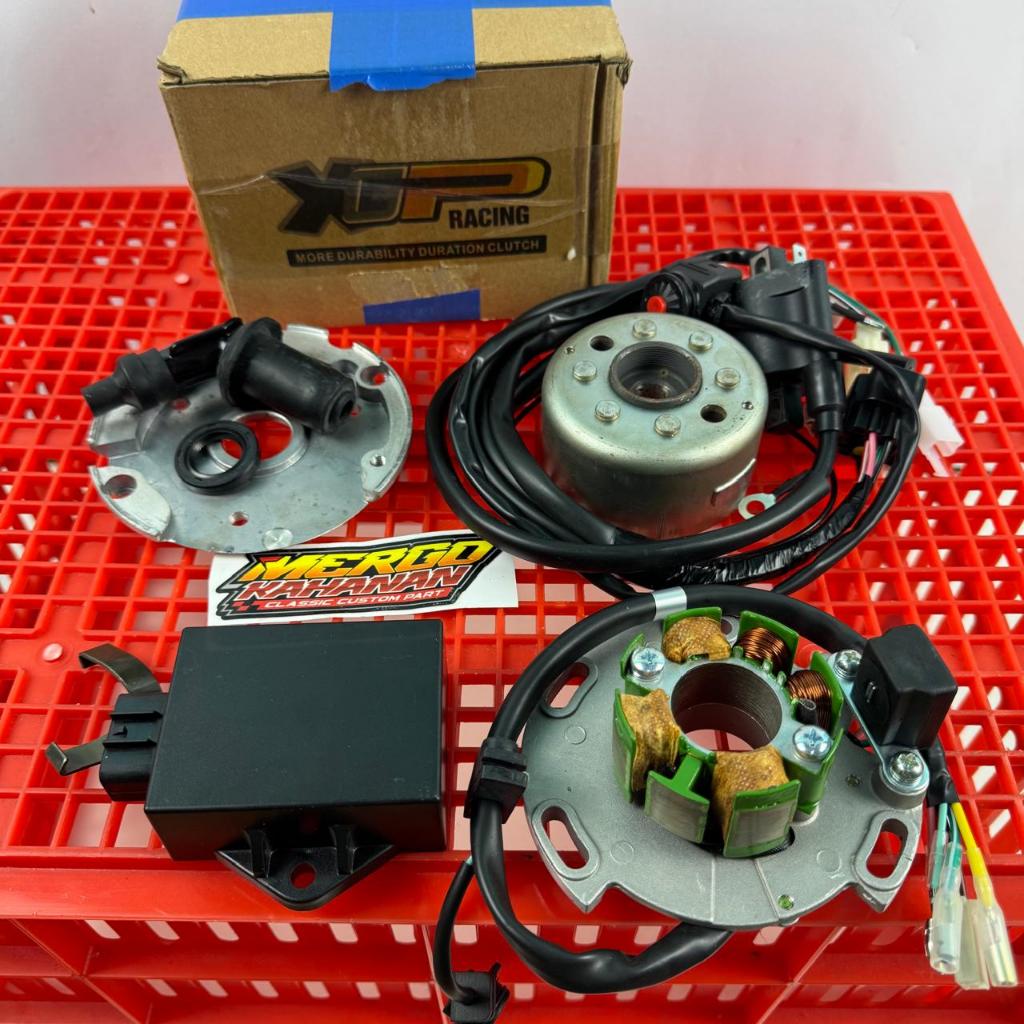 Magnet Mahnet Magnit Pengapian Set YZ 125 Yz125 Set CDI Koil Plendes pnp Ninja RXking RX King Fiz R 