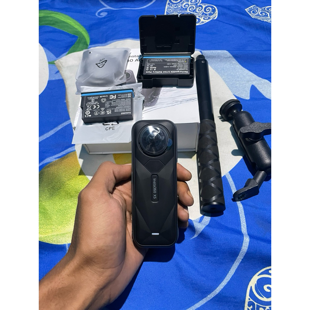 action camera INSTA 360 X5 second