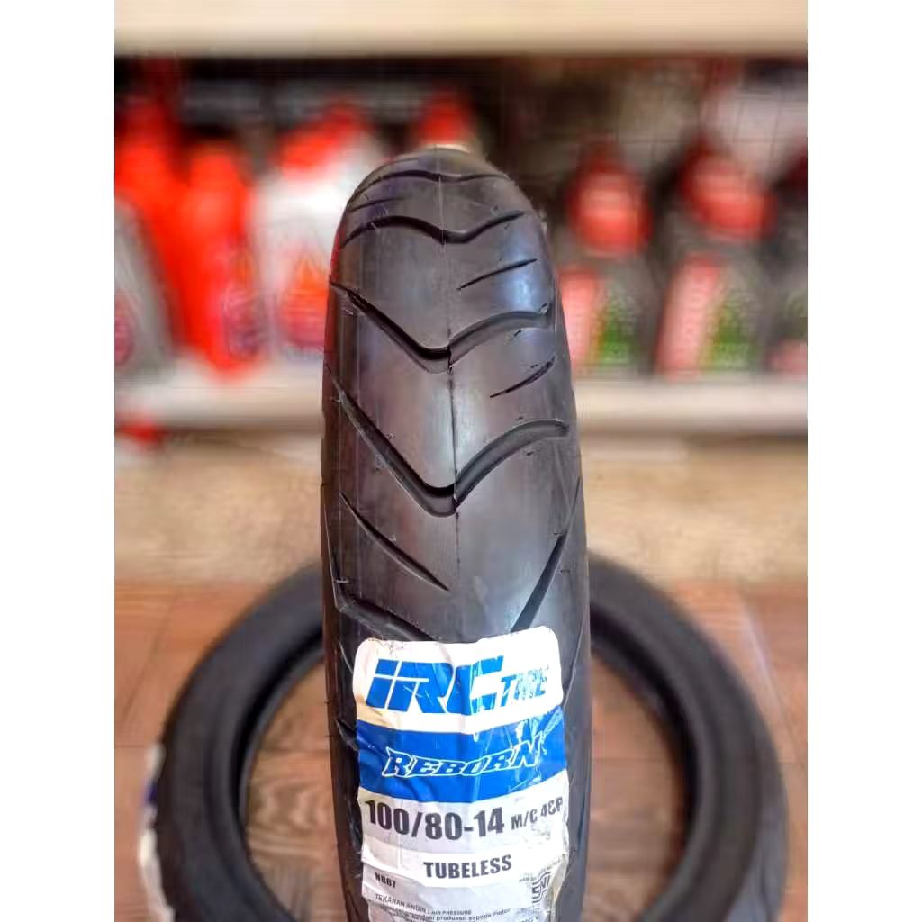 PAKET COD... BAN LUAR TUBELESS IRC NR95 (100/80-14) BAN LUAR UNTUK MATIC VARIO / BEAT DELUXE / STREE