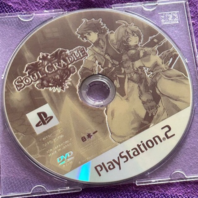 kaset ps2 ori japan soul cradle