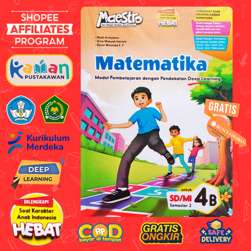 Maestro Matematika Kelas 4 SD/MI Modul Ajar