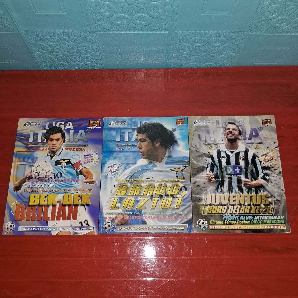 Majalah bola Majalah jadul