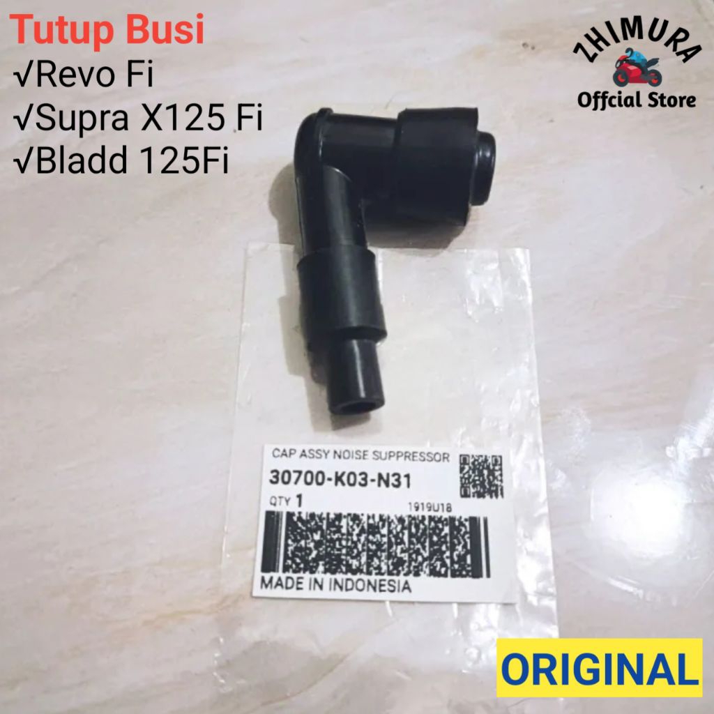 Tutup Busi Cangklong Busi Revo Fi Injeksi Supra X 125 Fi Blade 125 Fi ORIGINAL