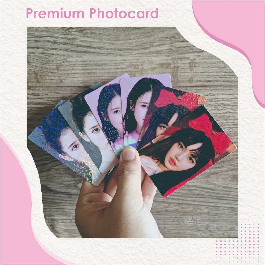 (isi 25) Jasa cetak Custom Photocard Premium