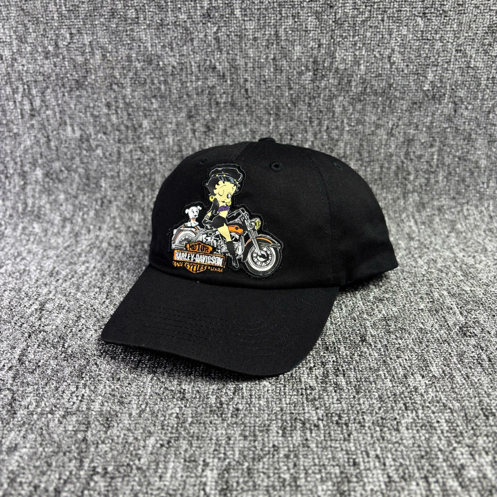 Topi Harley Davidson Betty Boop Cap Second Preloved Original 107