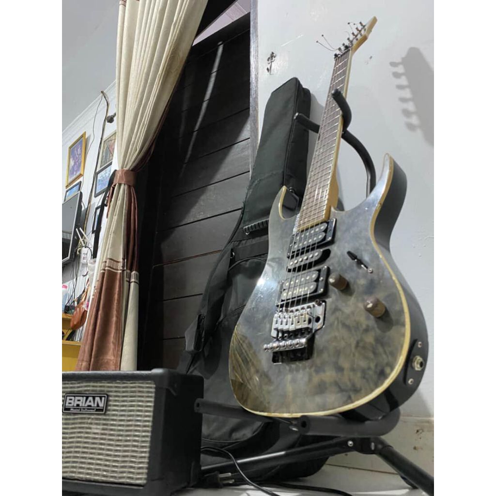 Gitar ibanez premium abu PU Gnb Korea