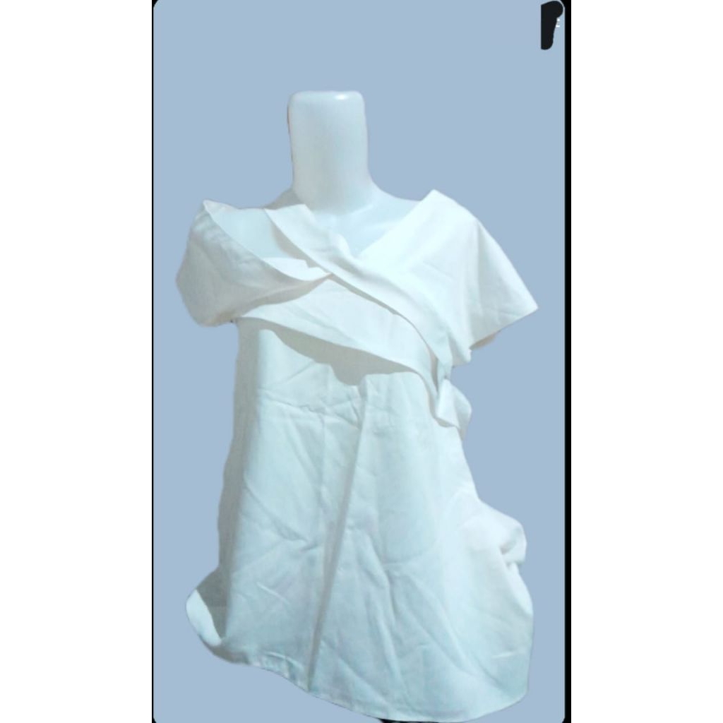 Roland mouret croptop white