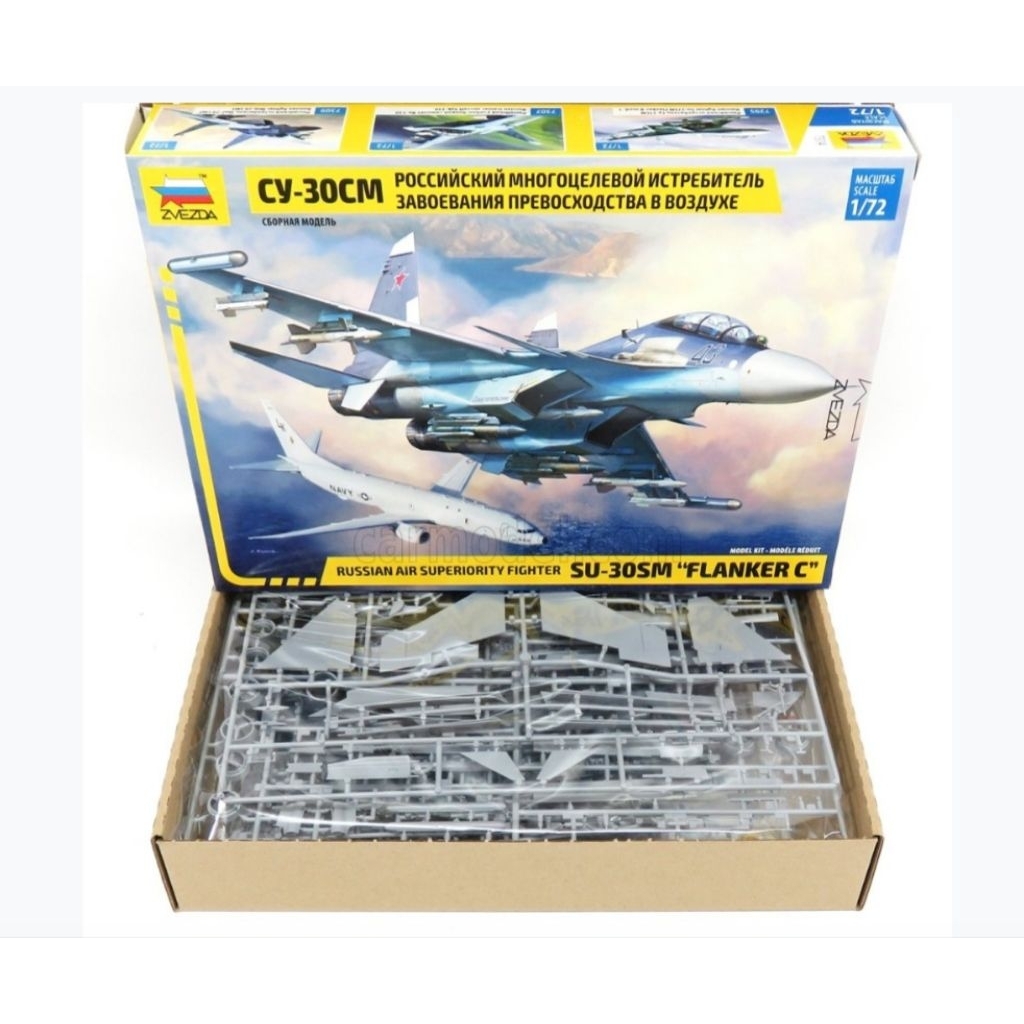 Model kit Sukhoi Su-30 SM Flanker zvezda1/72