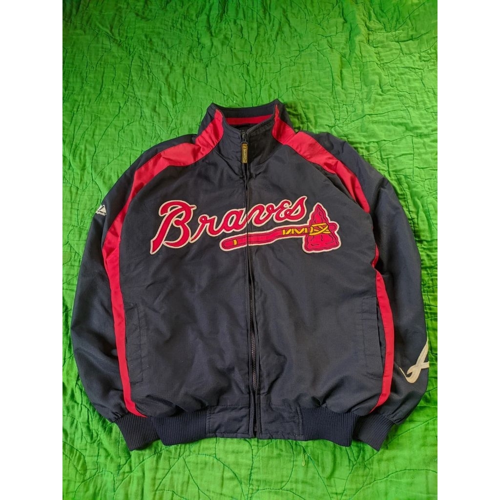 varsity mlb majestic braves not starter