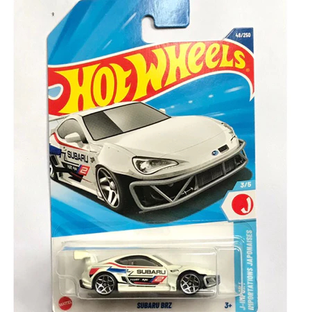 Hot Wheels Subaru BRZ Putih Diecast Subaru Hotwheels Subaru BRZ