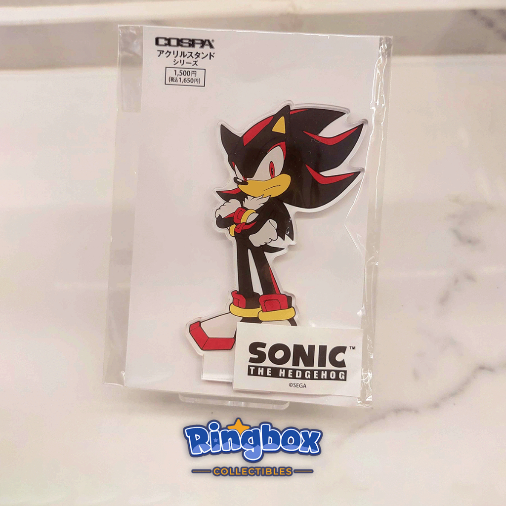 [OFFICIAL] Sonic the Hedgehog Cospa Acrylic Stand NEW & Sealed Japan - Shadow the Hedgehog