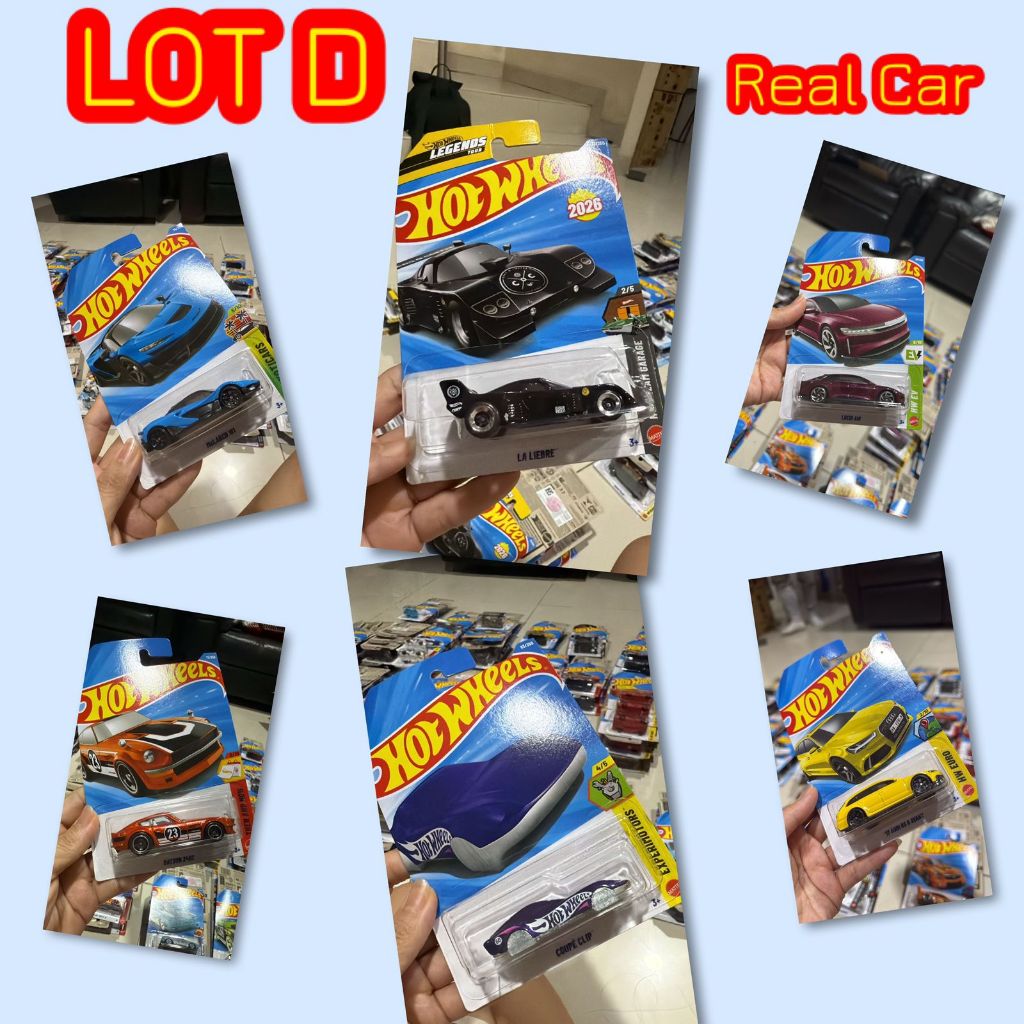 Hot Wheels/Hotwheels Diecast LOT D Real Car 100% original Matell Hot Wheels